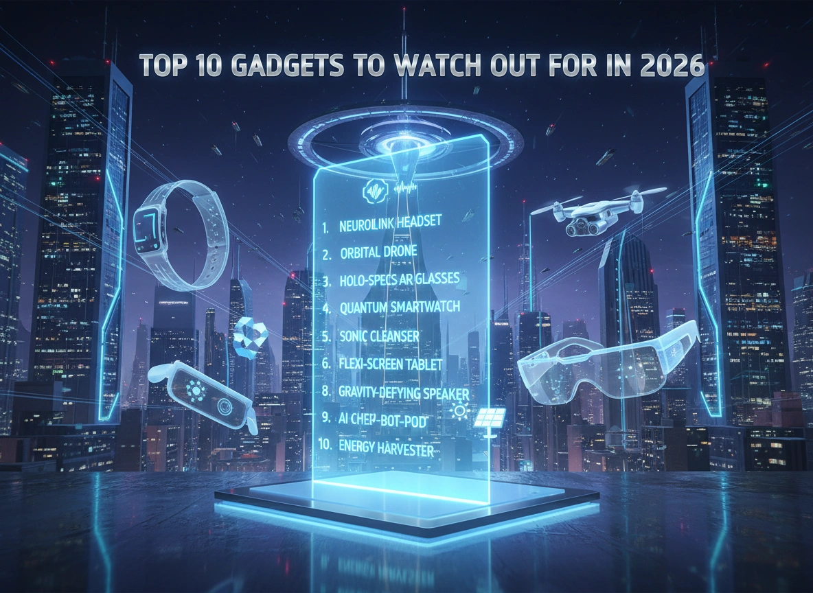 Top 10 Gadgets to Watch Out for in 2026