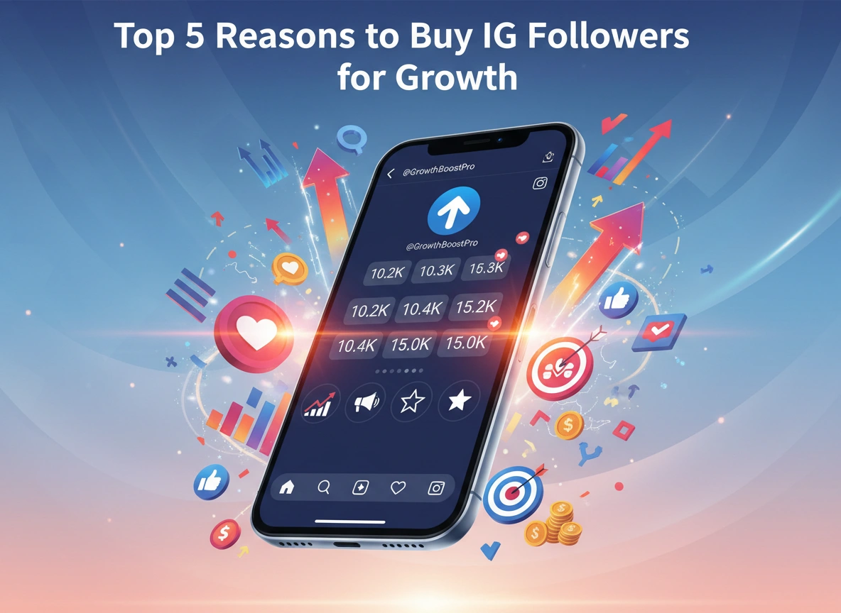 Top 5 Reasons to Buy IG Followers for Growth