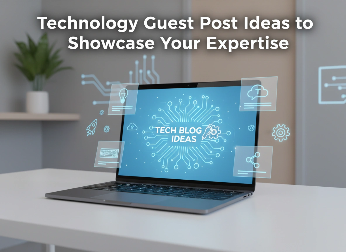 Technology Guest Post Ideas to Showcase Your Expertise