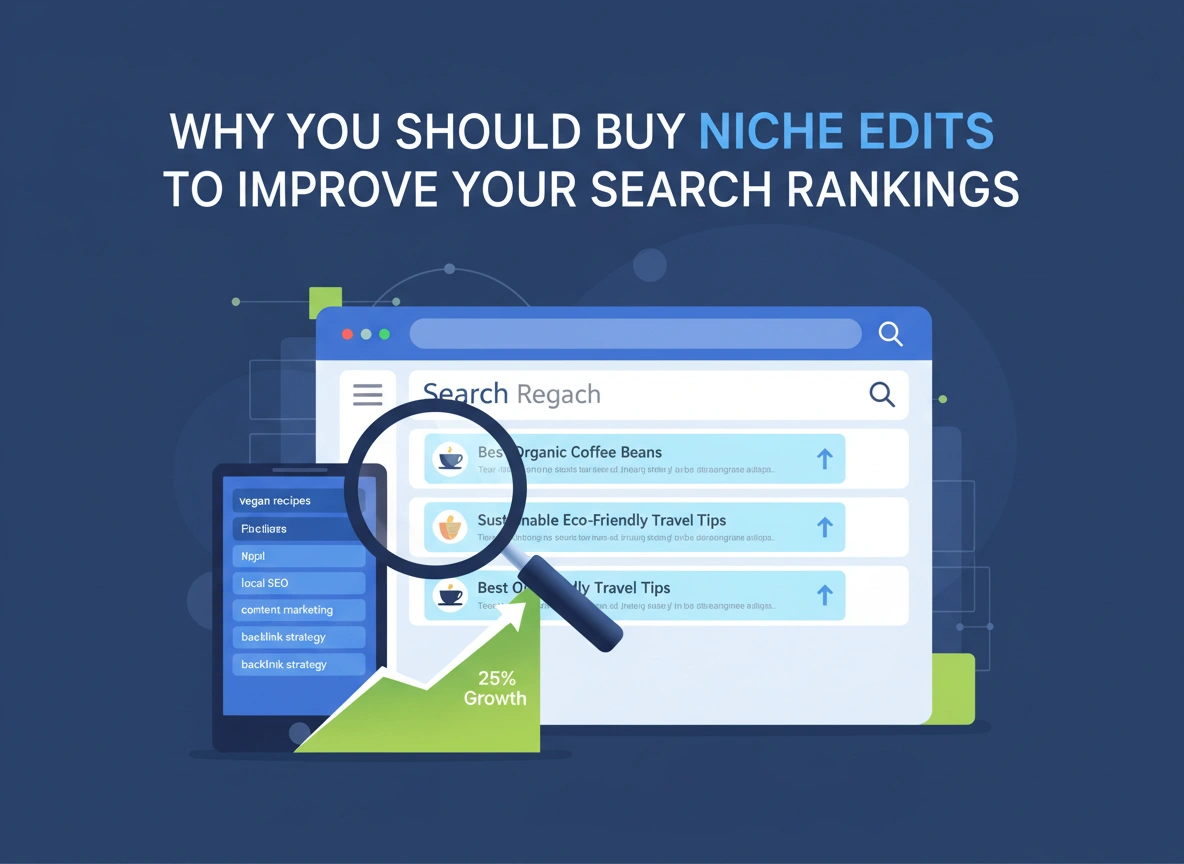 Why You Should Buy Niche Edits to Improve Your Search Rankings