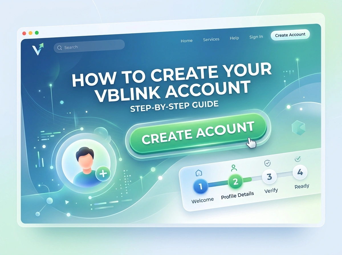 How to Create Your Vblink Account: Step-by-Step Guide