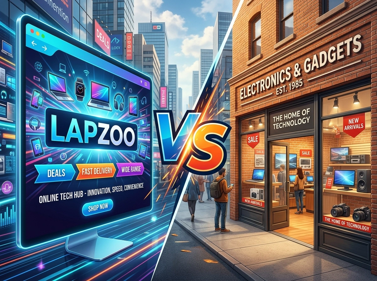 Lapzoo vs. Traditional Electronics Stores: Which One Wins?