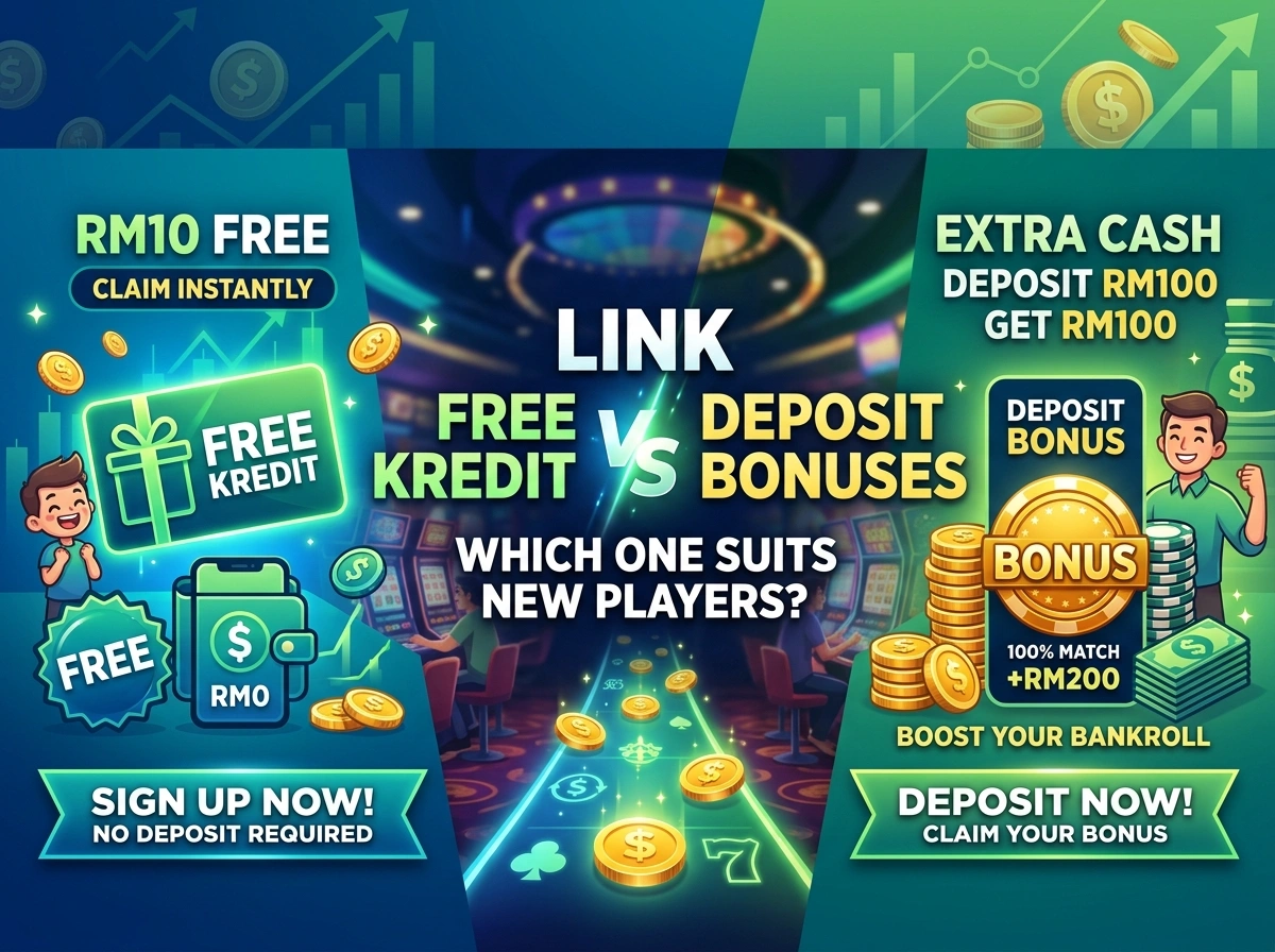 Link Free Kredit vs Deposit Bonuses: Which One Suits New Players?