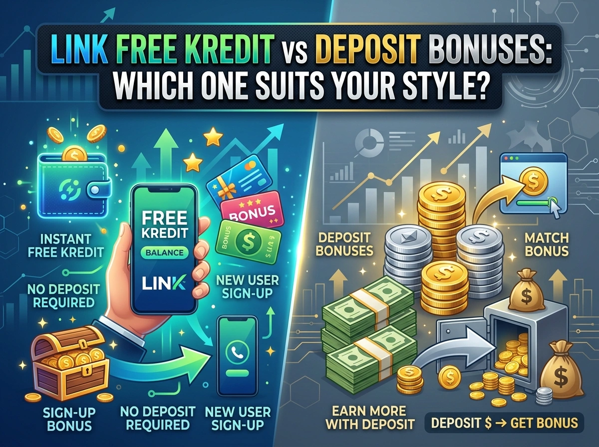 Link Free Kredit vs Deposit Bonuses: Which One Suits Your Style?