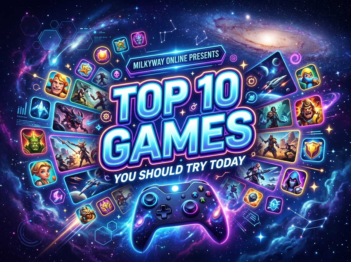 Top 10 Games You Should Try on Milkyway Online Today